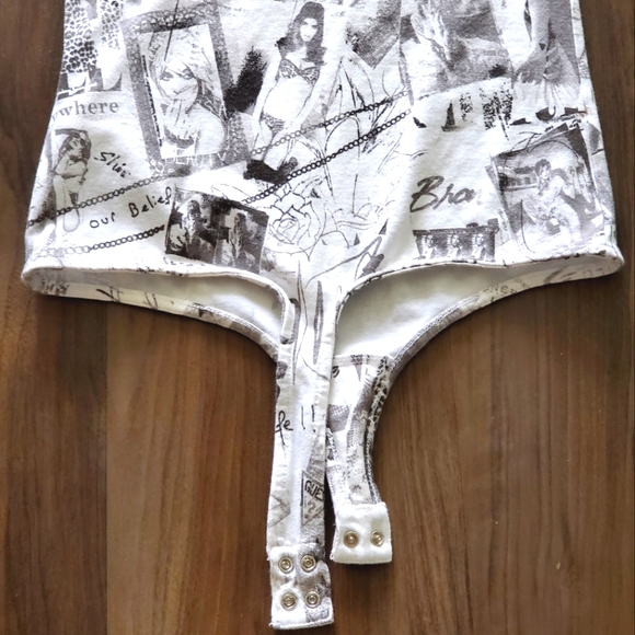 GUESS One-shoulder Bodysuit - Picture 12 of 14